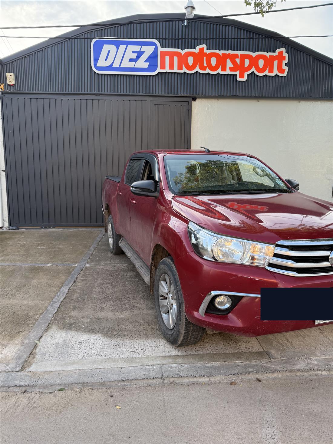Hilux en Diez Motorsport